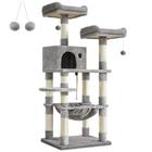 Cat Tree Feandrea Cat Tower para gatos domésticos com arranhador