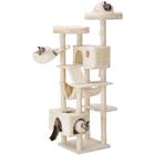 Cat Tree Hey-brother XL Cozy Cat Tower 175 cm com Scratching P