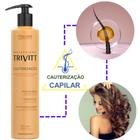 Cauterização Capilar Profissional Trivitt 300 ml - Restauração Total.