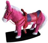 Cavalinho Balanço Rosa Super Luxo King Top De Linha