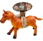 Cavalo Borracha Com Som Grande - Brinquedo Animais - toys