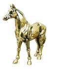 Cavalo Bronze Escultura Estatueta Puro Sangue Garanhão Égua