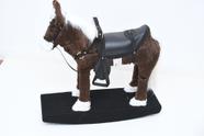 Cavalo Cavalinho Brinquedo De Balanço Ponei Luxuoso
