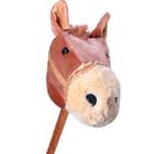 Cavalo De Pelúcia Com Som E Rodas - Lovely Toys