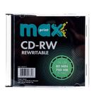 CD RW Maxprint 12X 700Mb 80min Slim Case c1 unRegravável