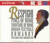 CD Sony Respighi: Pinheiros de Roma/Fontes de Roma/Festivais Romanos