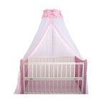 CdyBox berço respirável rede cortinas cama dossel para crianças mosquiteiro decoração do quarto (rosa, mosquiteiro)