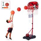 Celetoy Kids Basketball Hoop Stand, Altura Ajustável 2.8 pés -6.7 ft, Mini Kids Basketball Goal Toy with Ball & Pump, Toddler Basketball Hoop Stand for Boys Girls Toddlers Age 3 up