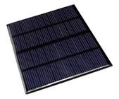 Célula Placa Solar Painel 12v 1,5w Energia Fotovoltaica - BLUTU