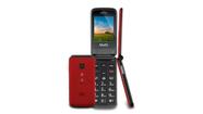 Celular Abre E Fecha Dual Chip Mp3 Vermelho P9021