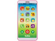 Celular de Brinquedo Baby Phone Rosa Musical - Buba