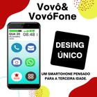 Celular do idoso vovô&vovófone 16gb 4g botão sos zap zap