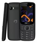 Celular Feature Phone Positivo P41 48mb 128mb P/ Idoso 4g Tela 2,4'' Rádio Fm Preto