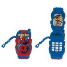 Celular Flip Homem-Aranha Marvel Brinquedo Menino Infantil
