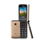 Celular Flip Vita P9043 Dourado, MULTILASER MULTILASER