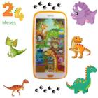 Celular Infantil Interativo Som Touch Phone Brinquedo Audio Sensorial
