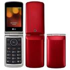 Celular LG G360 Dual Sim Flip Tela 3.0 2G Câmera Rádio Fm - Vermelho