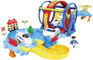 Cenário temático (playset) Trenzinho Looping Braskit