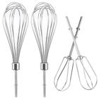 Cenipar W10490648&KHMPW- KHM2B W10490648 Batedor turbo de mistura manual Turbo Beaters (2 Pacote) & KHMPW Inoxidável Aço Inoxidável Pro Whisk (2 Pack) Fit para KHM512BM KHMPW