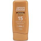 Cenoura e Bronze Protetor Solar Com Cor dourado bronze Fps15