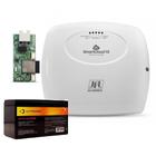 Central Alarme Smart Cloud 18 + Modulo Ethernet ME-05 + Bat