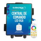 Central Comando Led Piscina Rgb Colorido 3 Zonas - 240W/20A - Globaltech Brasil