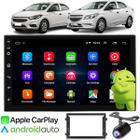 Central Multimidia Android Onix Prisma 2012 até 2016 GPS Carplay Wifi Espelhamento