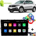 Central Multimidia Android Volkswagen Polo Virtus Nivus T Cross 17-23 9 Polegadas