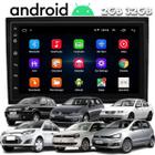 Central Multimidia Android Wifi Bluetooth Gps Espelhamento Fiesta Polo Fox Golf Ecosport 2 Din 7 Polegadas