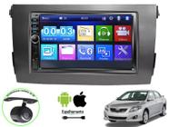 Central Multimidia Corolla 08 a 13 Com Moldura e Camera