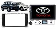 Central Multimidia Hilux 2012 2013 2014 2015 SRV Mp5 Espelhamento Moldura Câmera De Ré