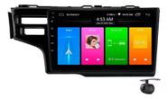Central Multimidia Honda Fit 2015 2016 2017 2018 2019 2020 2021 Android Gps