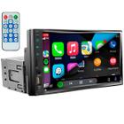 Central Multimídia Mp5 1Din 2Din 7 Carplay Android Auto Espelhamento USB Bluetooth