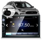 Central Multimídia Mp5 Ford Ka 2014 Câmera Espelhamento Bluetooth