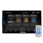 Central Multimídia MP5 Roadstar Tela 7 Polegadas Espelhamento Bluetooth Usb Sd Rádio Fm 2 Din 2 Saídas Rca