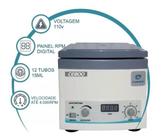 Centrifuga Clinica - DisplayDigital 12 Tubos 15ml 220v Com Adaptadores 5 e 7ml - Centrilab