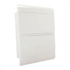 Centrinho Steck Pvc 24 Disjuntor Din Embutir Branco