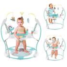 Centro de atividades Baby Bouncer HONEY JOY com assento de 360 azul