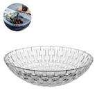 Centro de Mesa e Fruteira de Vidro 25cm Design Moderno Rattan Elegante e Resistente - Dasshaus Casamento Sofisticada Festas Flor Artificiais