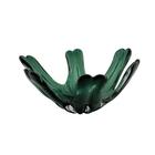 Centro de mesa em vidro verde murano 38,5cm - BTC