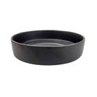 Centro De Mesa Preto Fosco Equibana 8X28Cm Vaso Decorativo - Inigual