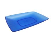 Centro De Mesa Retangular Fruteira De Mesa Azul Royal Dehaus