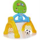 Jogo de Futebol Gol e Tabela de Basquete Infantil 2 em 1 BW126