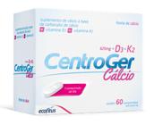Centroger Cálcio 60 cápsulas - Cálcio + D3 + K2 - Ecofitus