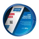 CERA AUTOMOTIVA EM PASTA NORTON 200g PARA POLIMENTO COM CARNAUBA - KIT C/ 12 UN.