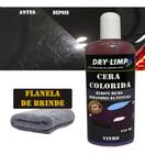 Cera Colorida Automotiva Dry Limp Tira Riscos Superficiais