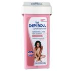 Cera Depilatória Depi Roll Roll-on Rosa - 100g