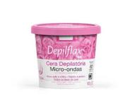 Cera Depilatória Depilflax Micro-Ondas Rosas 100g