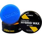 Cera Protetora Automotiva Carro Moto Caminhão Carnauba Hybrid Wax 120ml Vonixx