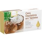 Cera Quente Depilação Depilflax Coco 1KG Tabletes